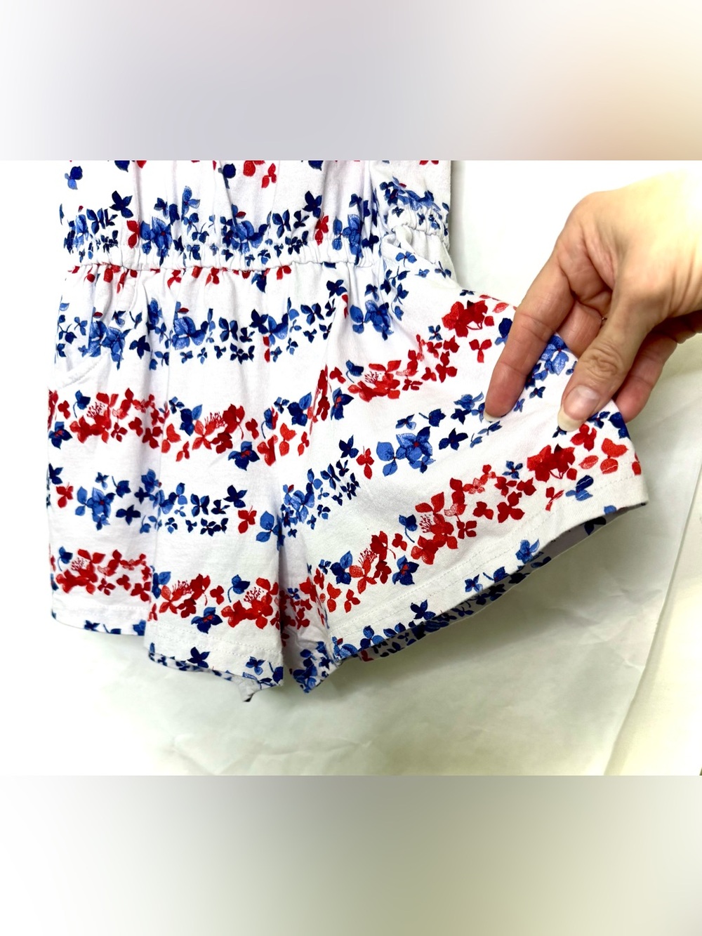 OshKosh B’gosh 4th Of July One Piece With Pockets - Picture 7 of 16